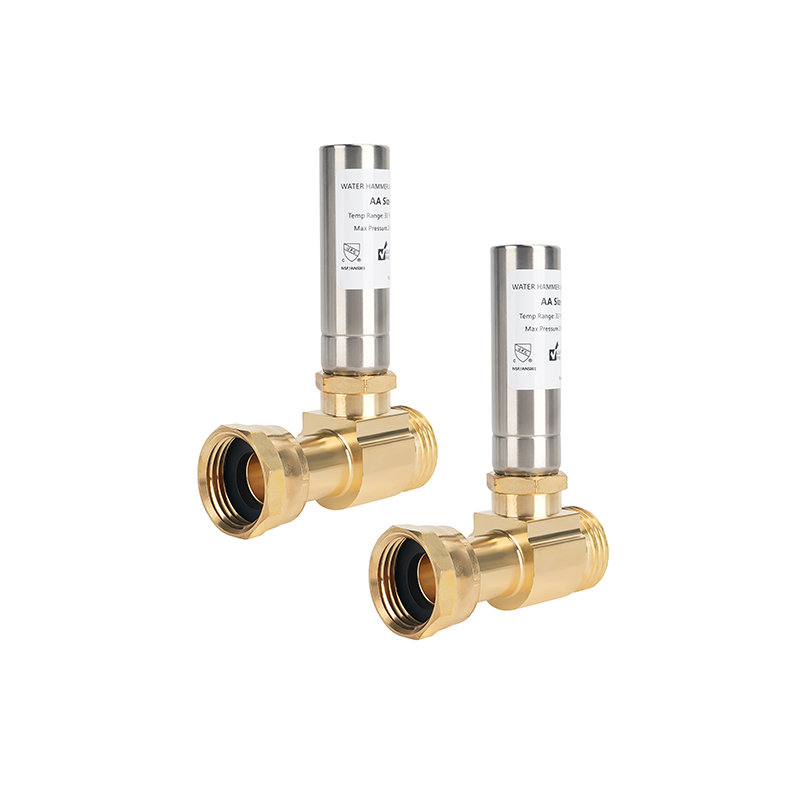 Arrestor de Golpe de Agua de Acero Inoxidable Estilo Recto