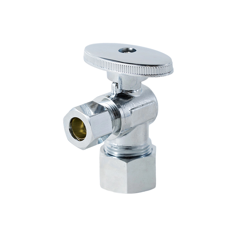 Válvula angular de codo de tubería de diámetro exterior de 3/8' ODx5/8' OD