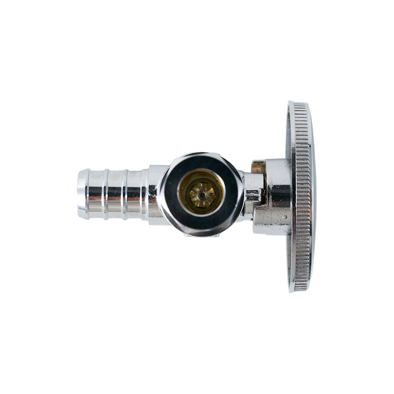 Válvula angular de codo de tubería PEX de 1/2' Pex x 3/8' OD Válvula angular de codo de tubería PEX de 1/2' Pex x 3/8' OD