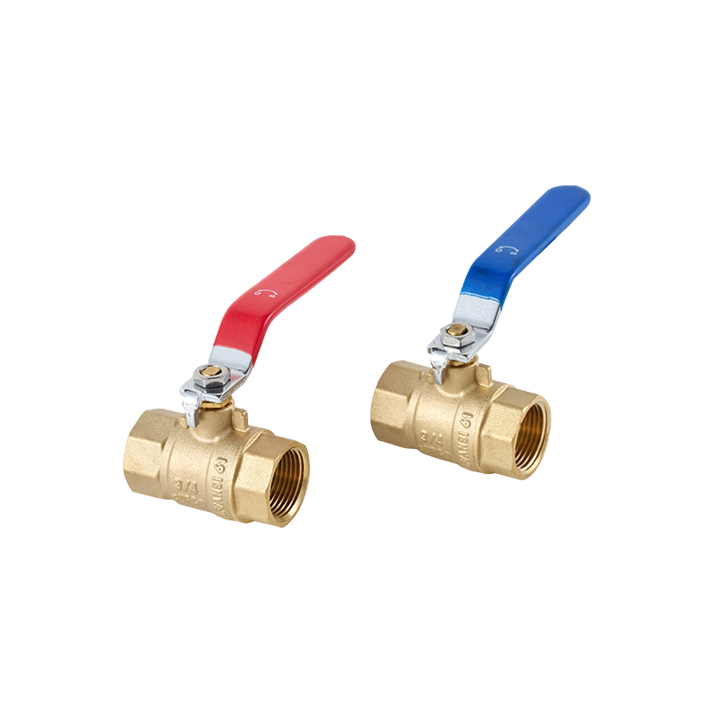 Válvula de bola de latón con rosca de tubo cónico interno ANSI de 3/4' x 3/4'